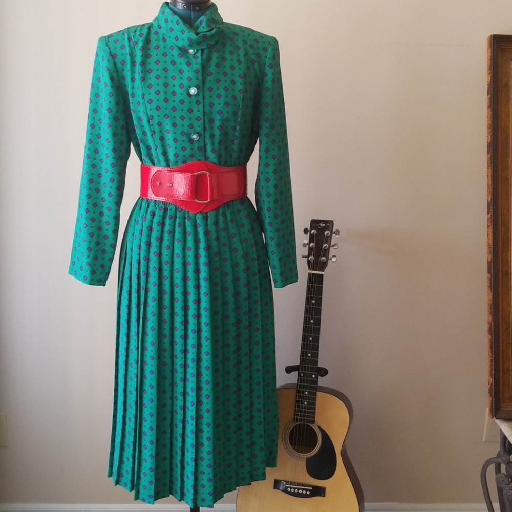 Vintage Leslie Fay skirt set